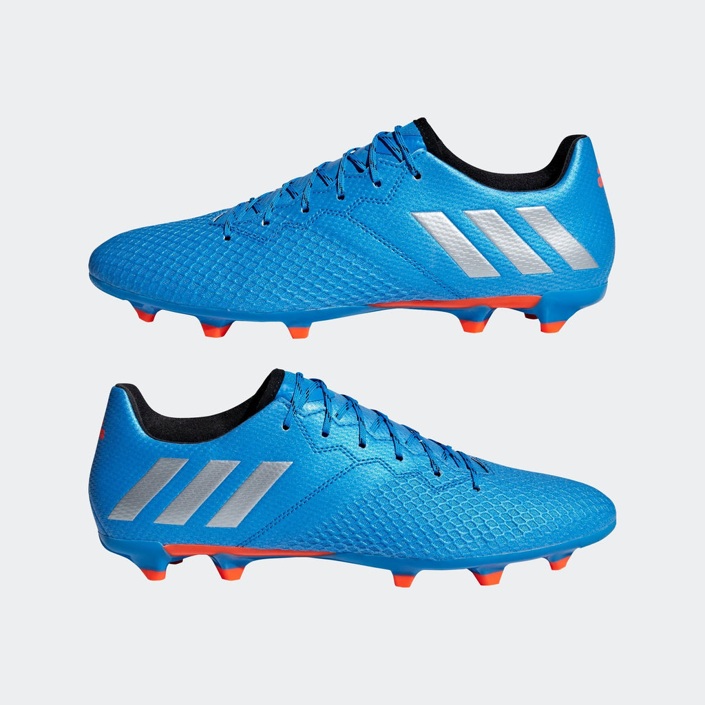 2026 New Arrival adidas Messi 16.3 FG Firm Ground Soccer Cleats - Shock Blue/Matte Silver/Black wholesalehk.shop