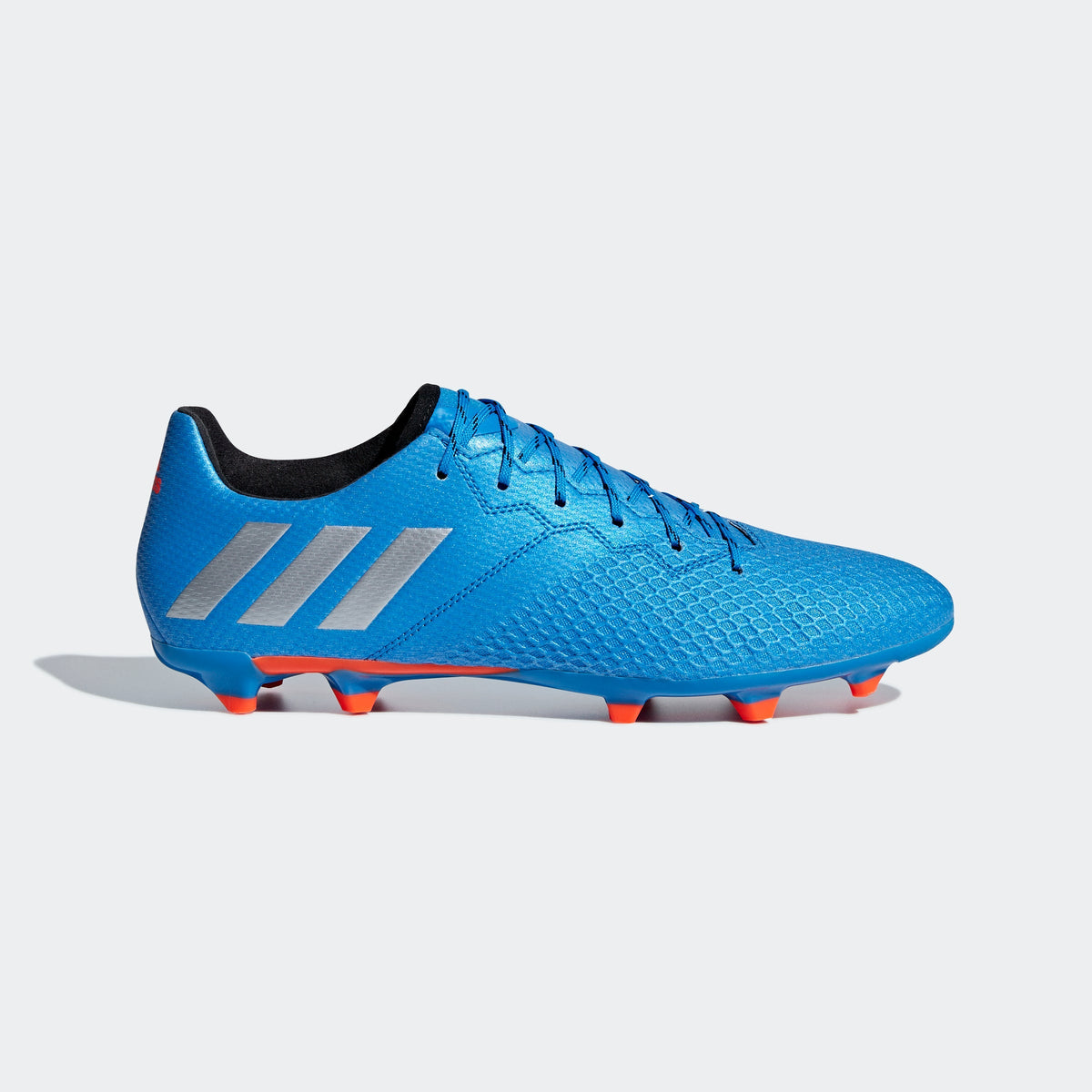 2026 New Arrival adidas Messi 16.3 FG Firm Ground Soccer Cleats - Shock Blue/Matte Silver/Black wholesalehk.shop