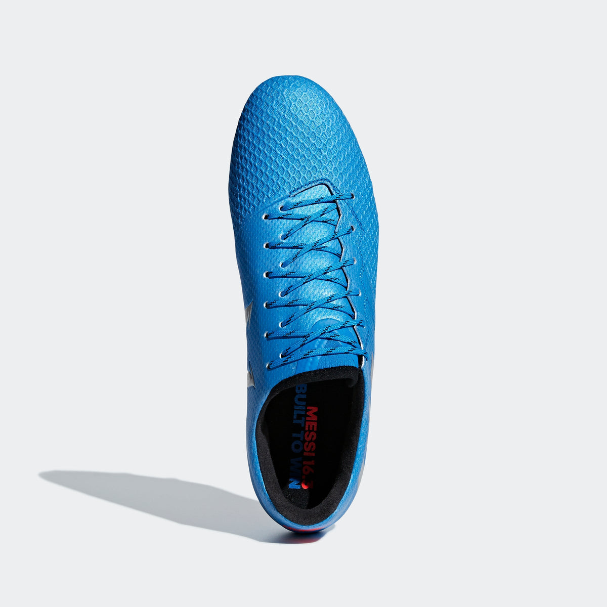 2026 New Arrival adidas Messi 16.3 FG Firm Ground Soccer Cleats - Shock Blue/Matte Silver/Black wholesalehk.shop