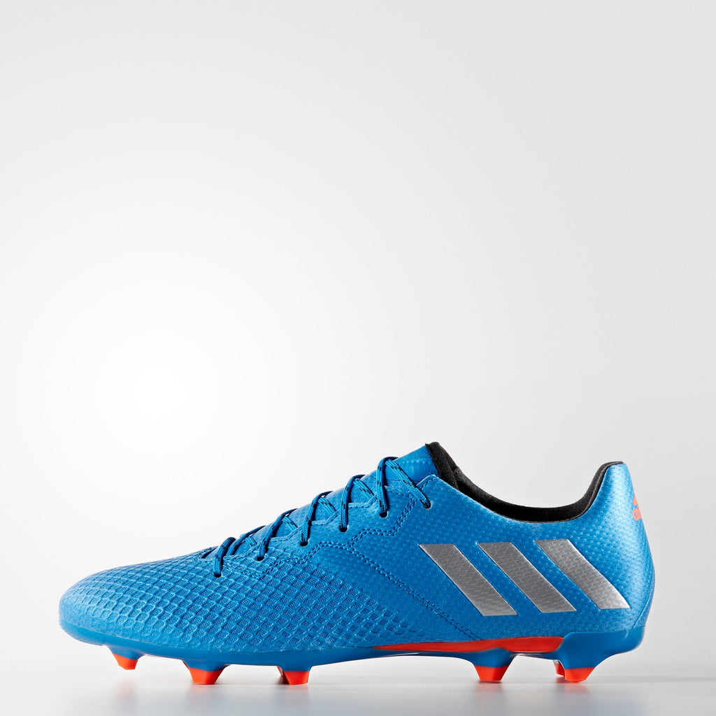2026 New Arrival adidas Messi 16.3 FG Firm Ground Soccer Cleats - Shock Blue/Matte Silver/Black wholesalehk.shop