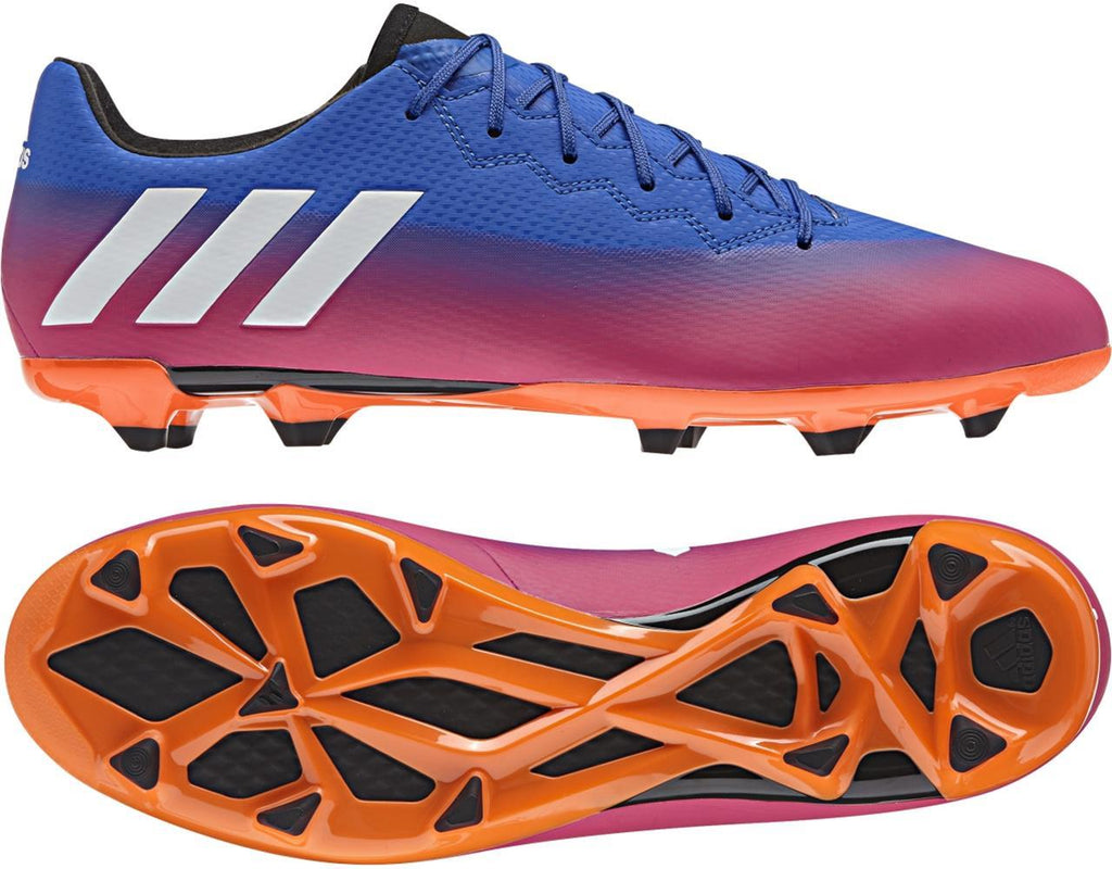 2026 New Arrival adidas Messi 16.3 FG/AG Multi-Ground Soccer Cleats - Blue Blast/White/Solar Orange wholesalehk.shop