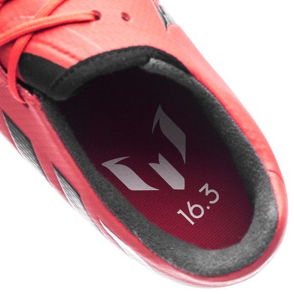 2026 New Arrival adidas Messi 16.3 FG/AG Multi-Ground Soccer Cleats - Red/Black/White wholesalehk.shop
