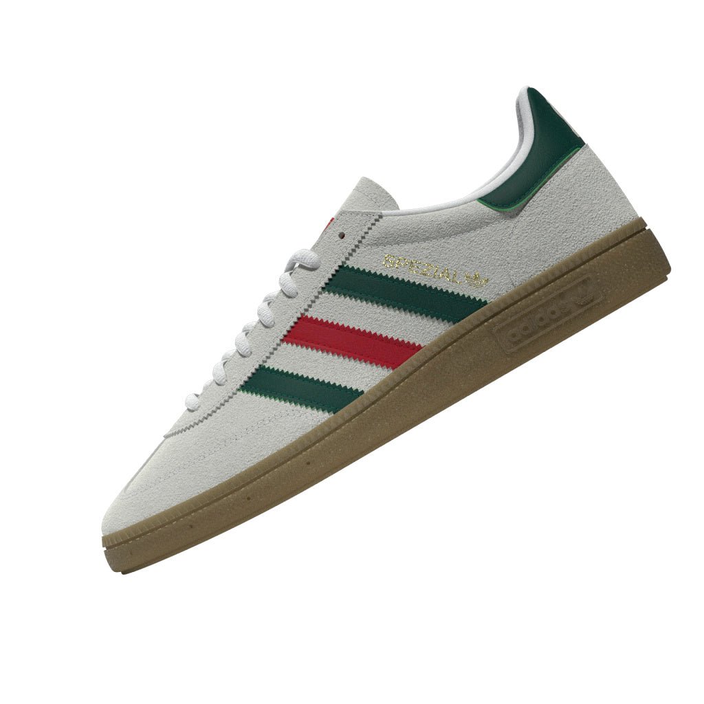 2026 New Arrival adidas Mexico Handball Spezial Shoes - White/Scarlet wholesalehk.shop