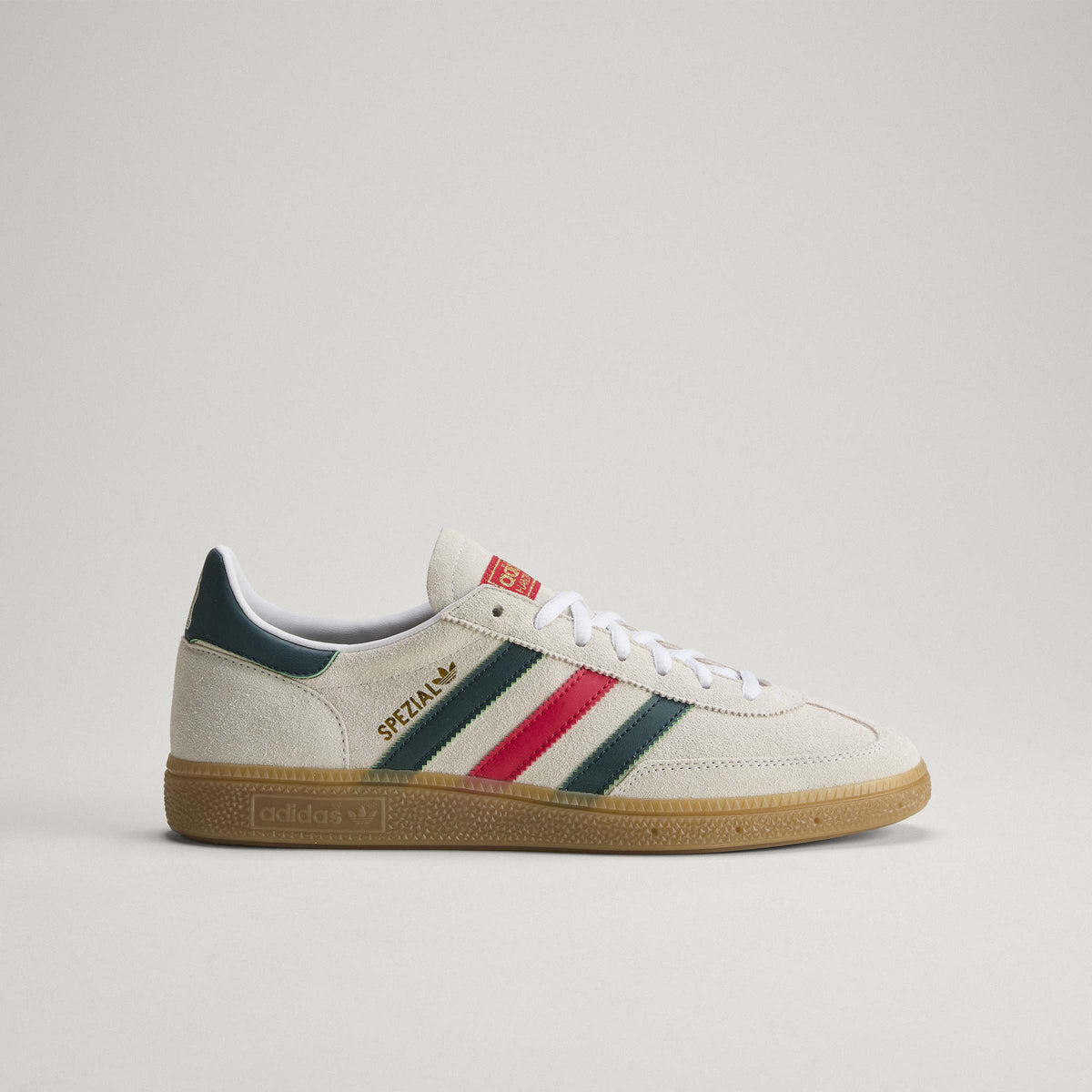 2026 New Arrival adidas Mexico Handball Spezial Shoes - White/Scarlet wholesalehk.shop