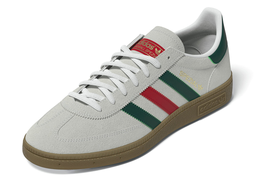2026 New Arrival adidas Mexico Handball Spezial Shoes - White/Scarlet wholesalehk.shop