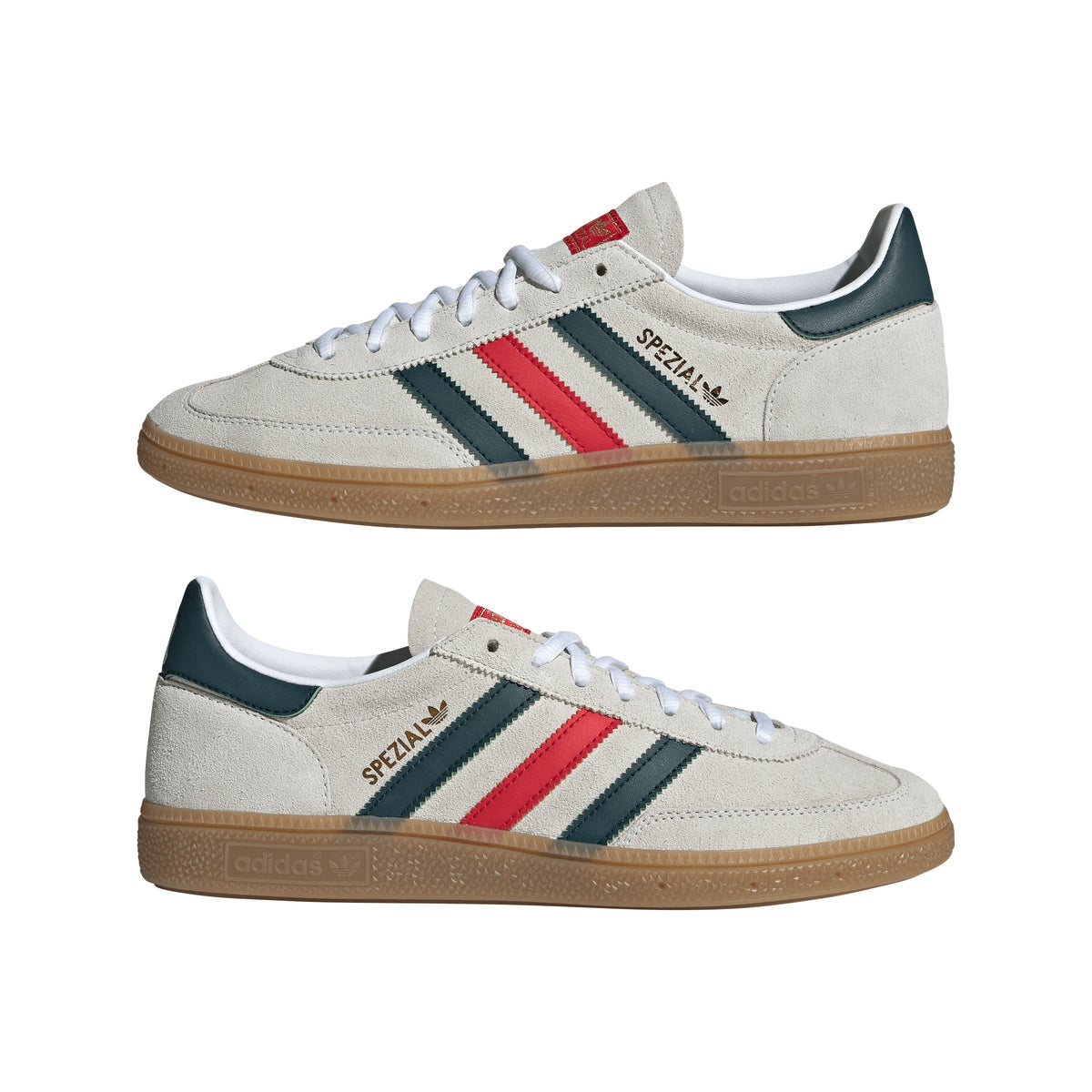 2026 New Arrival adidas Mexico Handball Spezial Shoes - White/Scarlet wholesalehk.shop