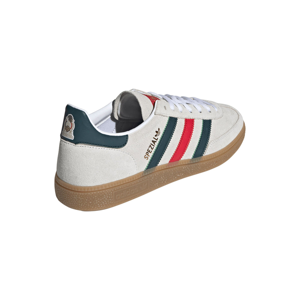 2026 New Arrival adidas Mexico Handball Spezial Shoes - White/Scarlet wholesalehk.shop