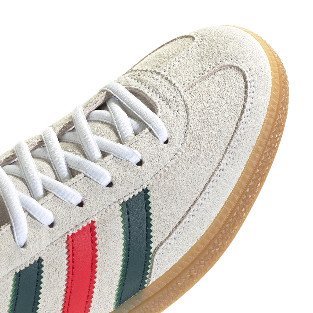 2026 New Arrival adidas Mexico Handball Spezial Shoes - White/Scarlet wholesalehk.shop