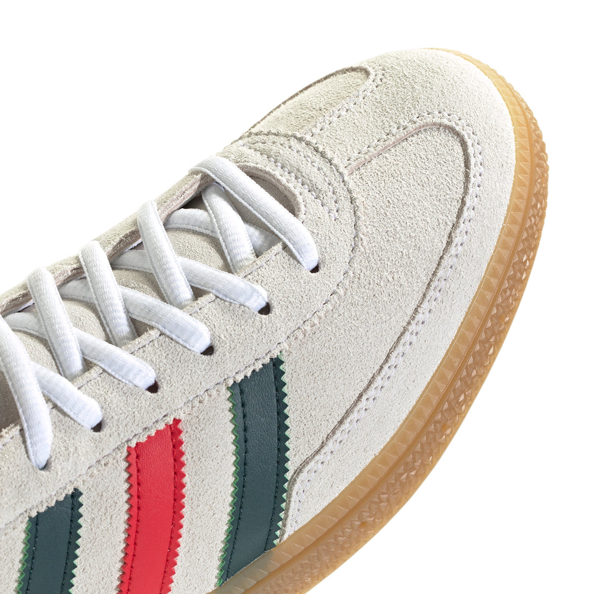 2026 New Arrival adidas Mexico Handball Spezial Shoes - White/Scarlet wholesalehk.shop