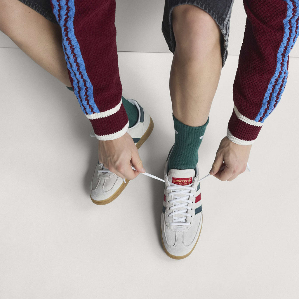 2026 New Arrival adidas Mexico Handball Spezial Shoes - White/Scarlet wholesalehk.shop