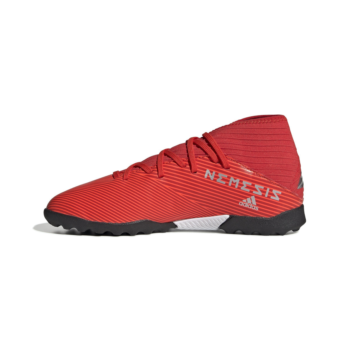2026 New Arrival adidas Nemeziz 19.3 TF Turf Youth Soccer Cleats - Active Red/Silver Metallic/Solar Red wholesalehk.shop
