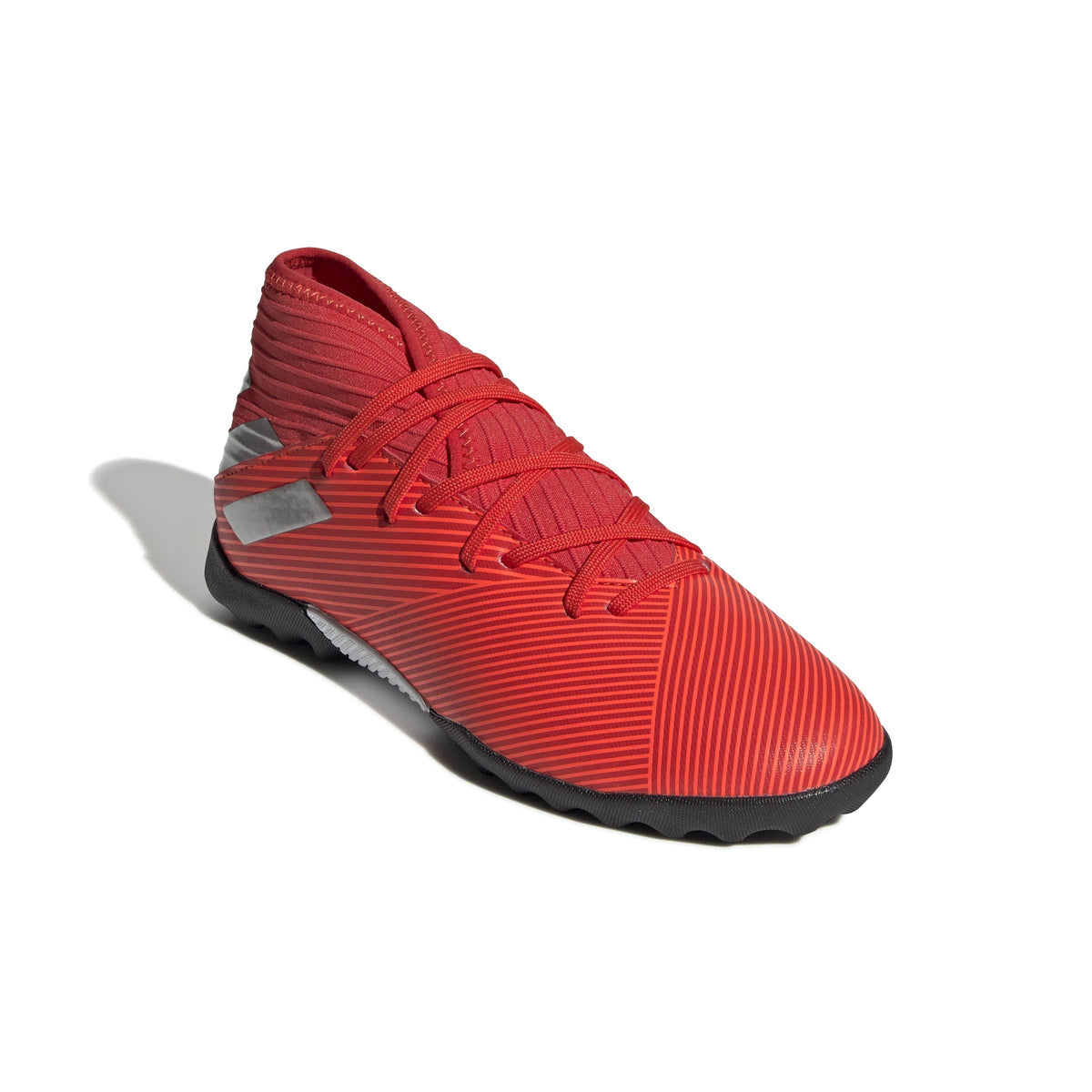 2026 New Arrival adidas Nemeziz 19.3 TF Turf Youth Soccer Cleats - Active Red/Silver Metallic/Solar Red wholesalehk.shop