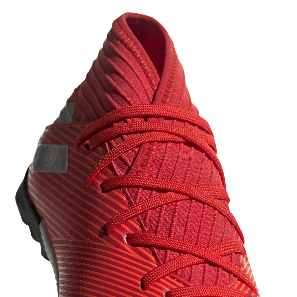 2026 New Arrival adidas Nemeziz 19.3 TF Turf Youth Soccer Cleats - Active Red/Silver Metallic/Solar Red wholesalehk.shop