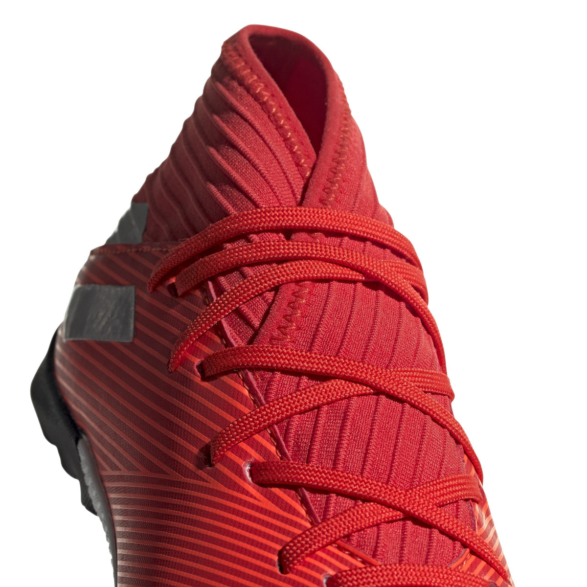 2026 New Arrival adidas Nemeziz 19.3 TF Turf Youth Soccer Cleats - Active Red/Silver Metallic/Solar Red wholesalehk.shop