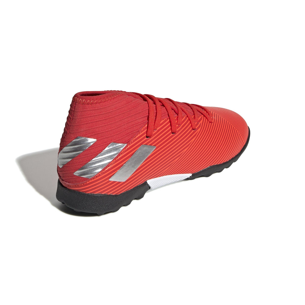 2026 New Arrival adidas Nemeziz 19.3 TF Turf Youth Soccer Cleats - Active Red/Silver Metallic/Solar Red wholesalehk.shop