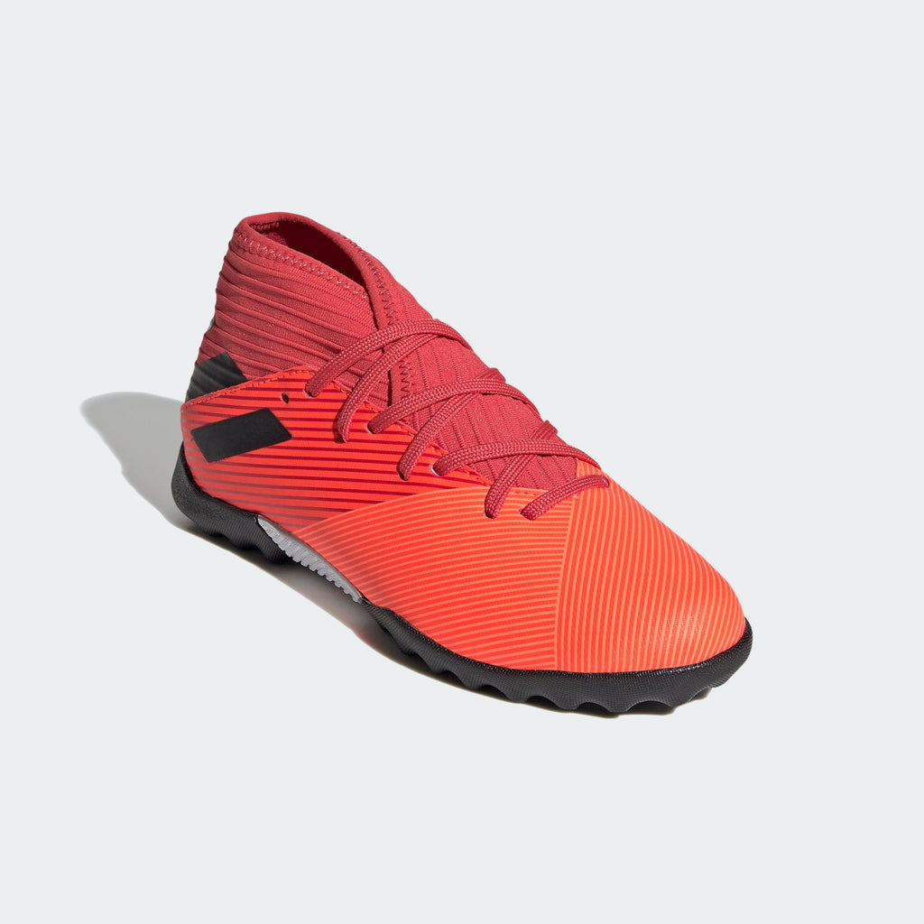 2026 New Arrival adidas Nemeziz 19.3 TF Turf Youth Soccer Cleats - Signal Coral/Black/Glory Red wholesalehk.shop