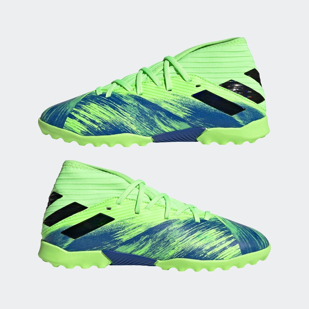 2026 New Arrival adidas Nemeziz 19.3 TF Turf Youth Soccer Cleats - Signal Green/Black/Royal wholesalehk.shop
