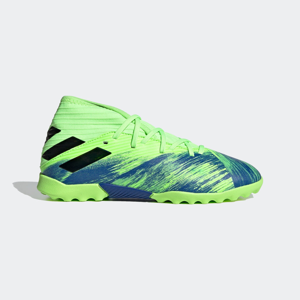 2026 New Arrival adidas Nemeziz 19.3 TF Turf Youth Soccer Cleats - Signal Green/Black/Royal wholesalehk.shop