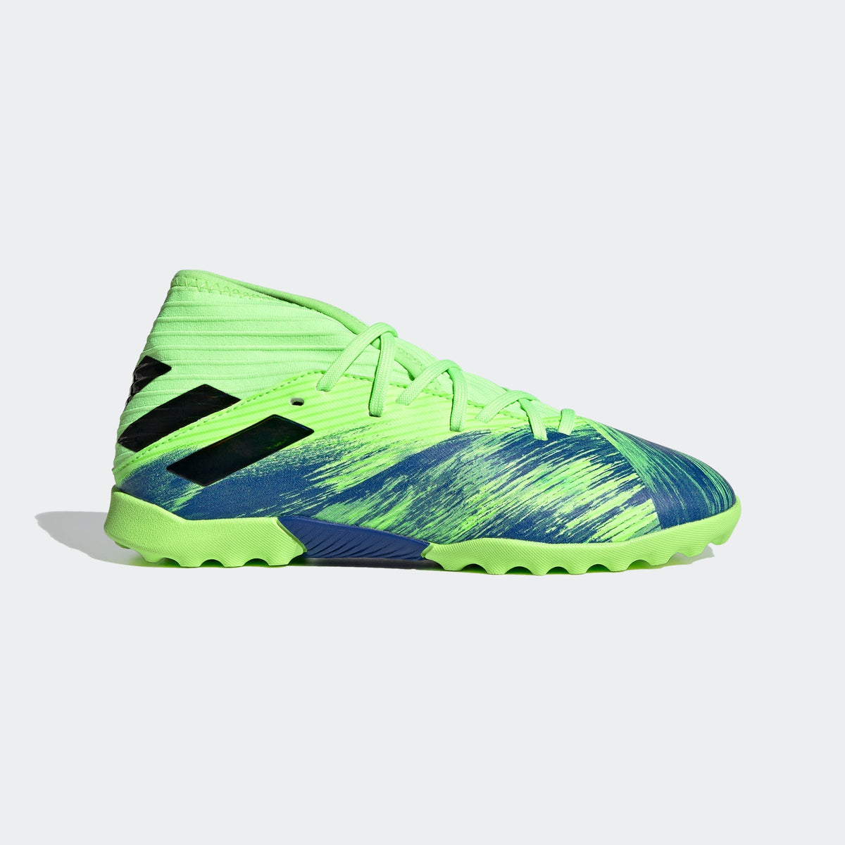 2026 New Arrival adidas Nemeziz 19.3 TF Turf Youth Soccer Cleats - Signal Green/Black/Royal wholesalehk.shop