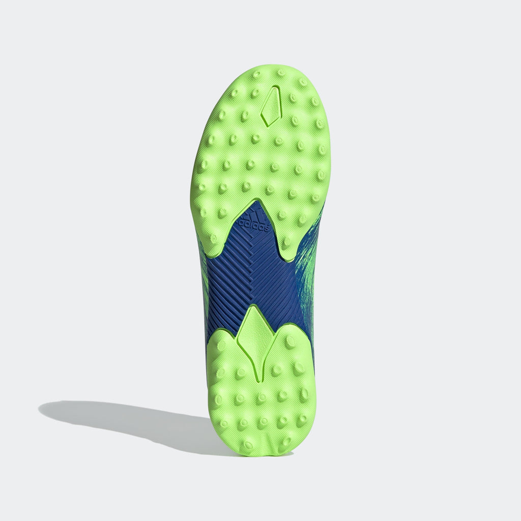 2026 New Arrival adidas Nemeziz 19.3 TF Turf Youth Soccer Cleats - Signal Green/Black/Royal wholesalehk.shop
