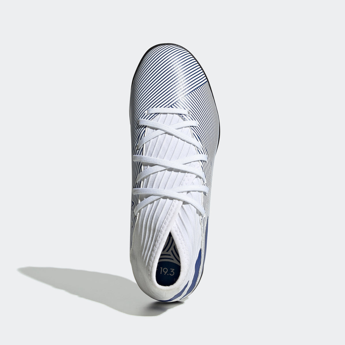 2026 New Arrival adidas Nemeziz 19.3 TF Turf Youth Soccer Cleats - White/Royal wholesalehk.shop