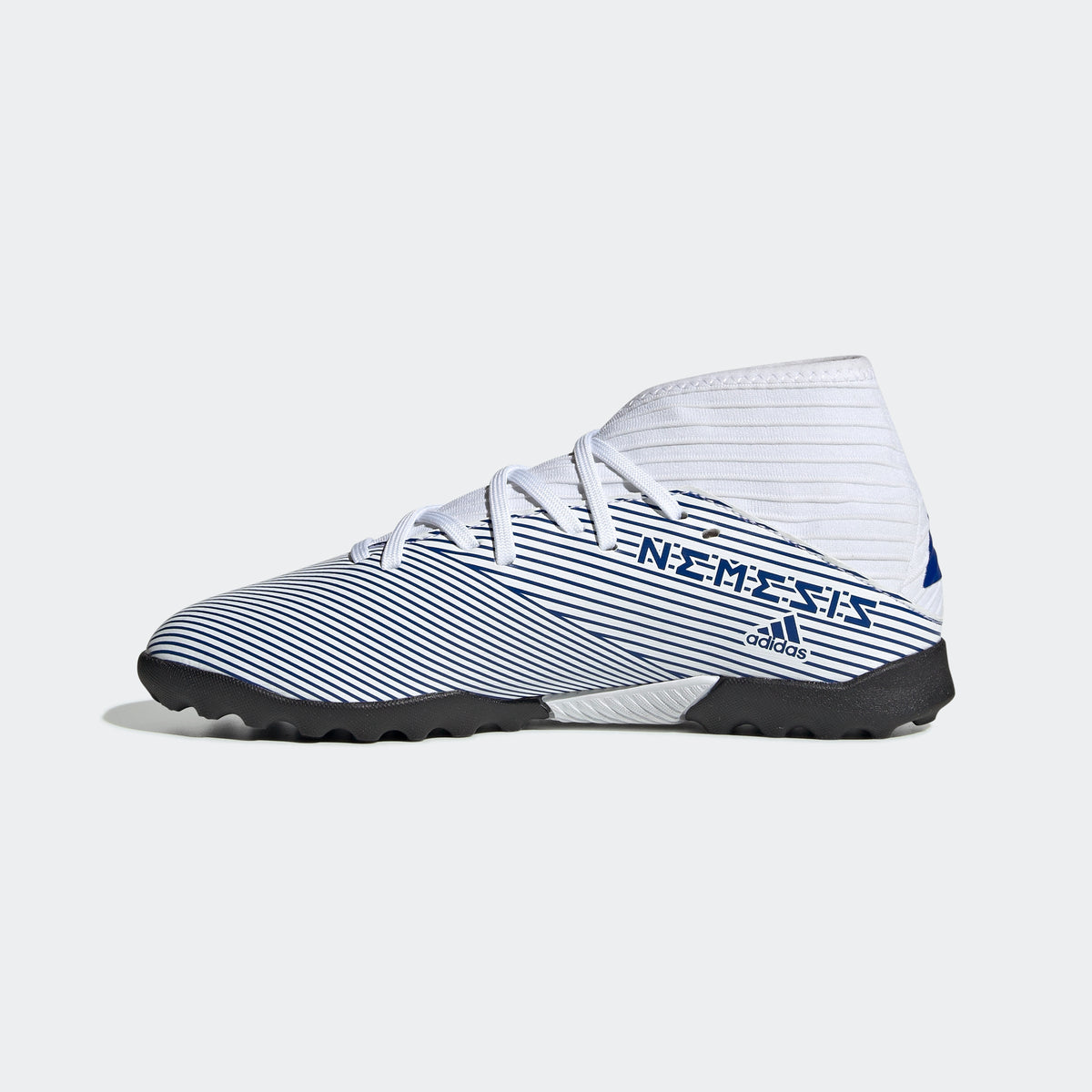 2026 New Arrival adidas Nemeziz 19.3 TF Turf Youth Soccer Cleats - White/Royal wholesalehk.shop