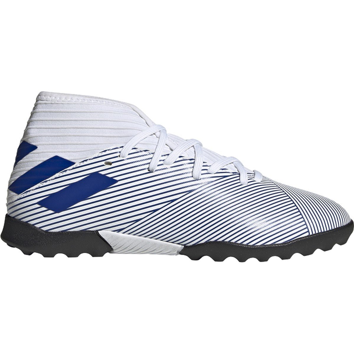 2026 New Arrival adidas Nemeziz 19.3 TF Turf Youth Soccer Cleats - White/Royal wholesalehk.shop