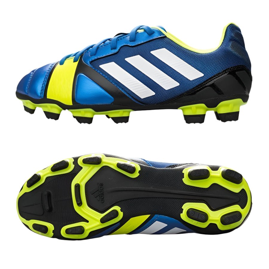 2026 New Arrival adidas Nitrocharge 2.0 TRX FG Youth Firm Ground Soccer Cleats - Blue/White/Electricity wholesalehk.shop