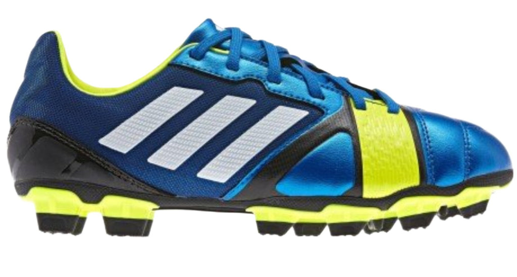 2026 New Arrival adidas Nitrocharge 2.0 TRX FG Youth Firm Ground Soccer Cleats - Blue/White/Electricity wholesalehk.shop