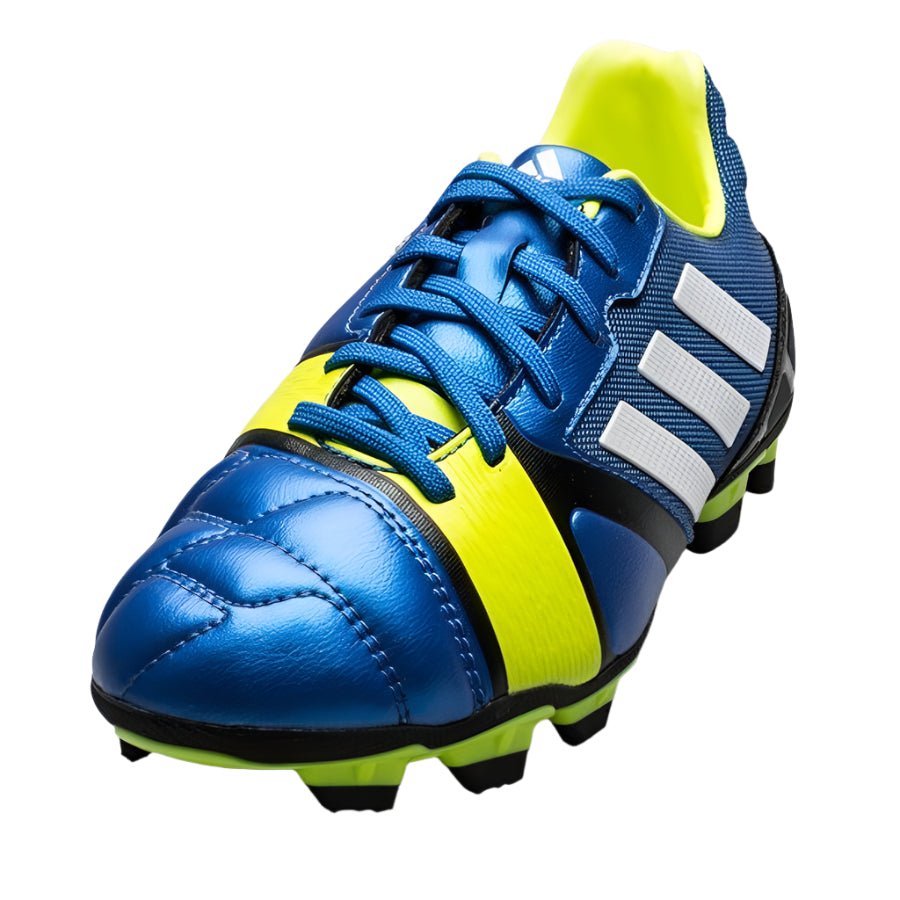 2026 New Arrival adidas Nitrocharge 2.0 TRX FG Youth Firm Ground Soccer Cleats - Blue/White/Electricity wholesalehk.shop