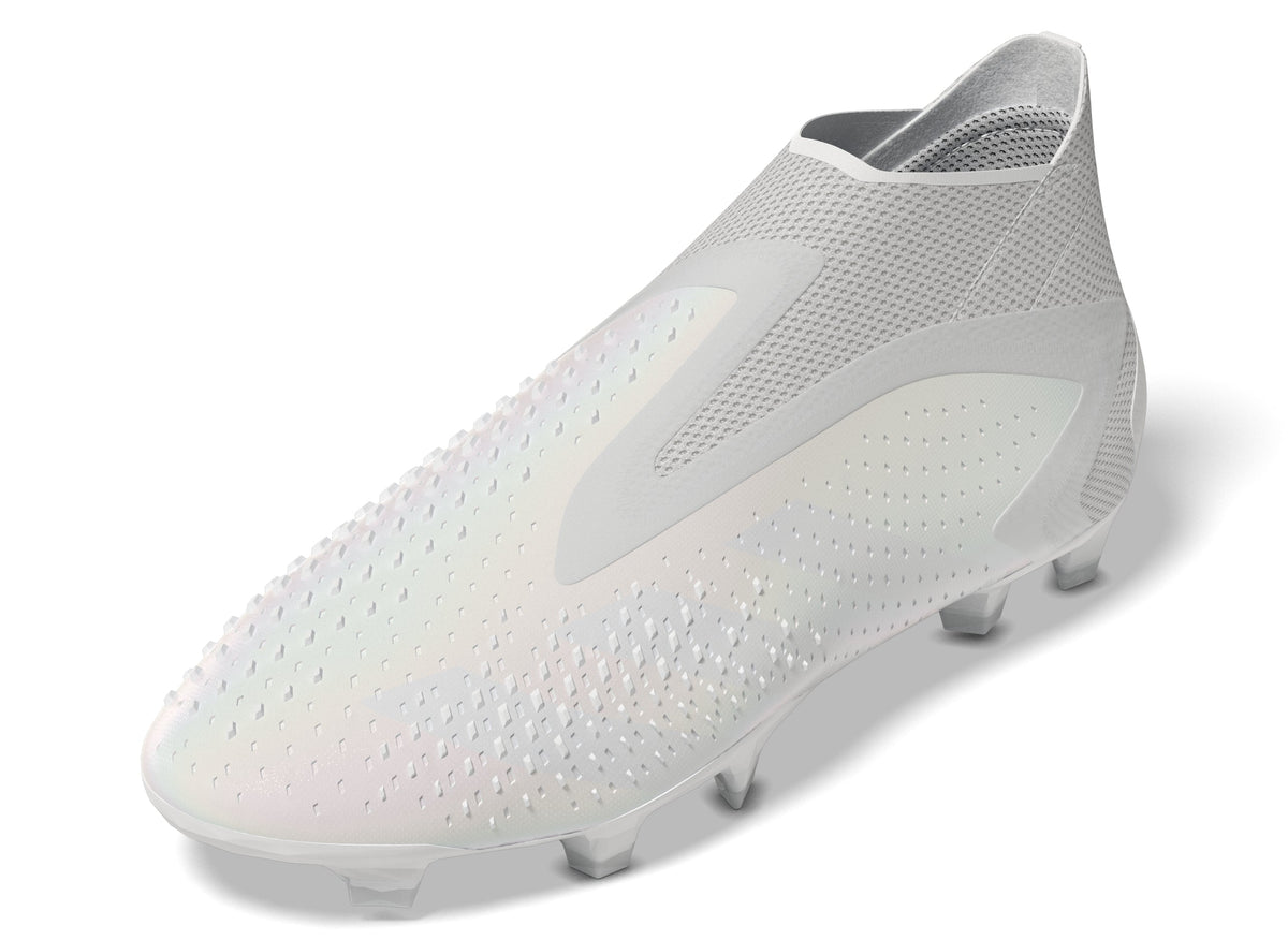 2026 New Arrival adidas Predator Accuracy+ FG Firm Ground Soccer Cleats - Cloud White/Cloud White wholesalehk.shop