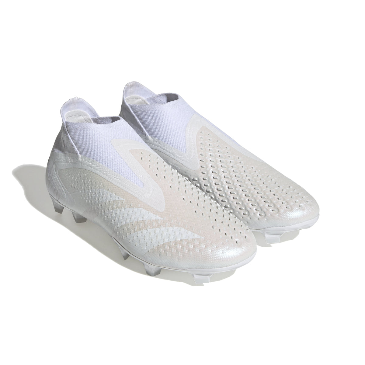 2026 New Arrival adidas Predator Accuracy+ FG Firm Ground Soccer Cleats - Cloud White/Cloud White wholesalehk.shop