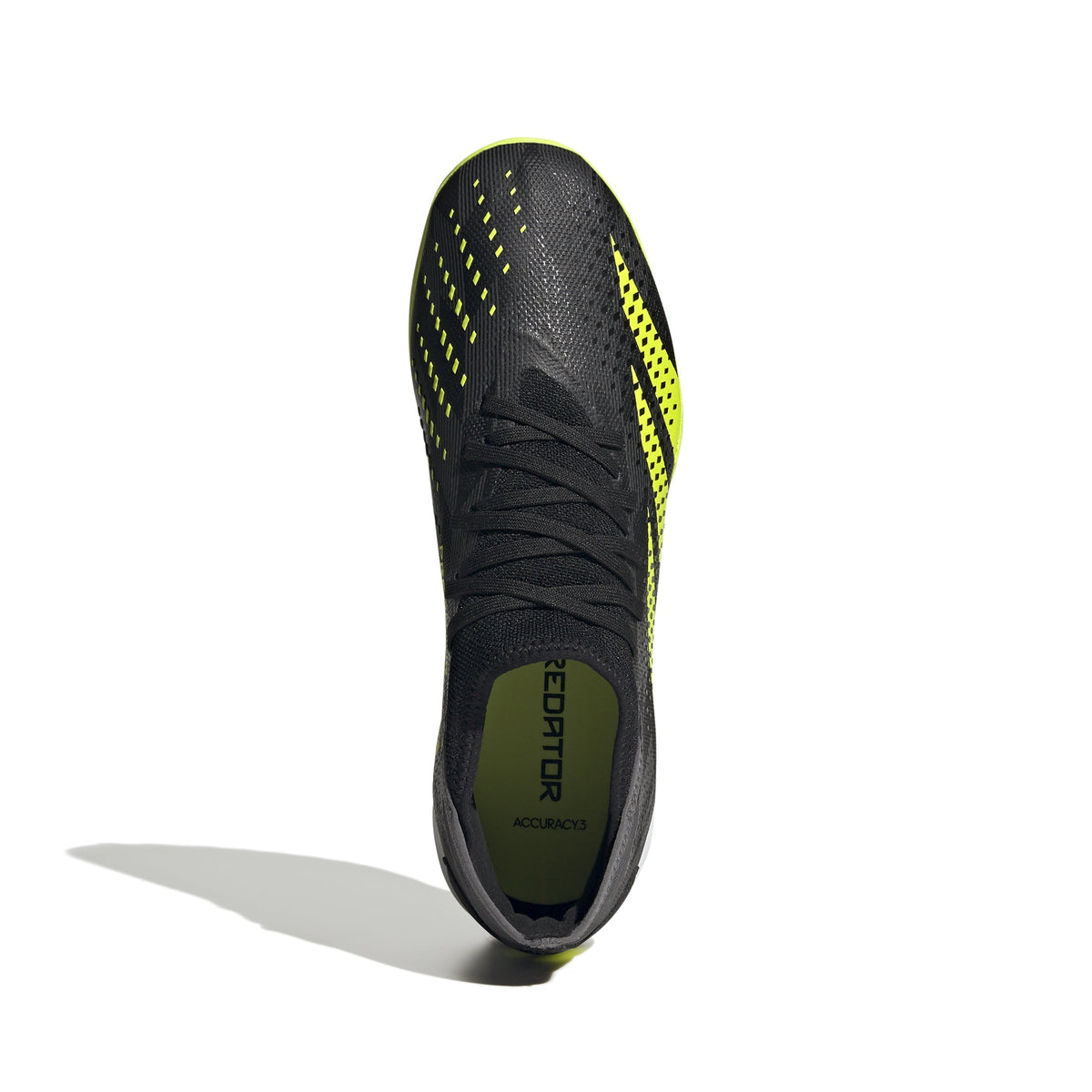 2026 New Arrival adidas Predator Accuracy Injection.3 TF Turf Soccer Cleats - Black/Solar Yellow/Grey Five wholesalehk.shop