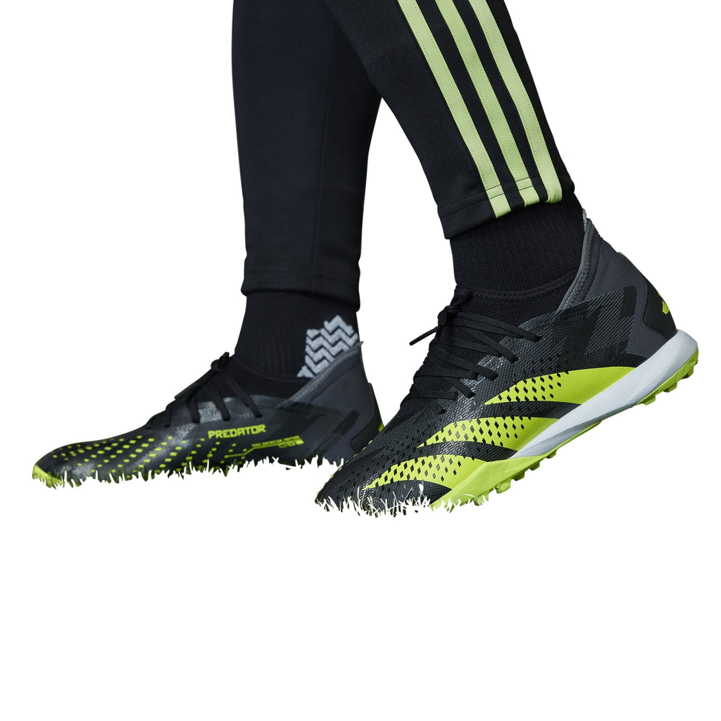 2026 New Arrival adidas Predator Accuracy Injection.3 TF Turf Soccer Cleats - Black/Solar Yellow/Grey Five wholesalehk.shop