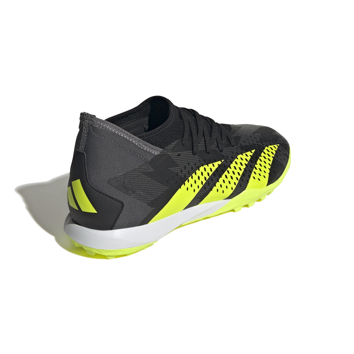 2026 New Arrival adidas Predator Accuracy Injection.3 TF Turf Soccer Cleats - Black/Solar Yellow/Grey Five wholesalehk.shop