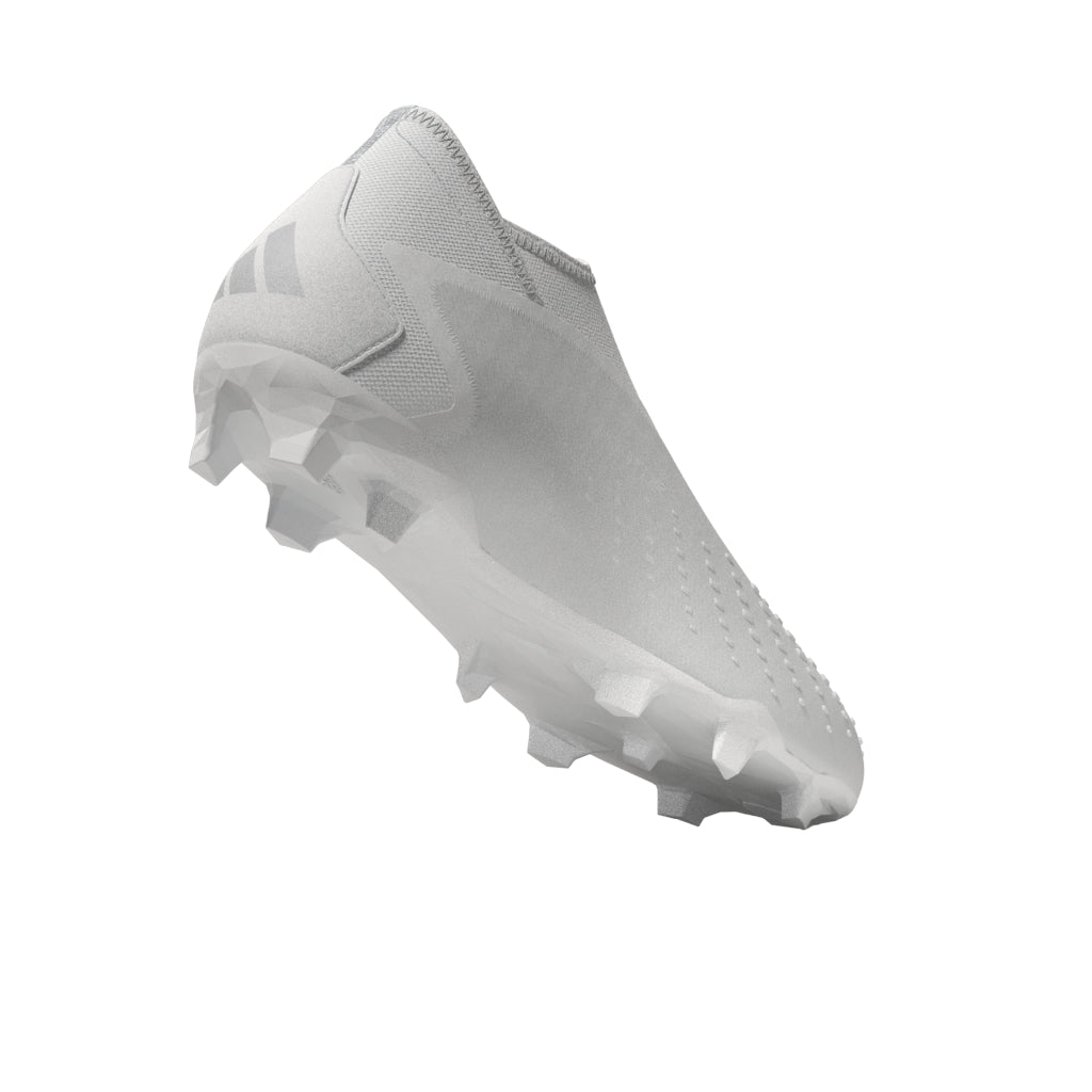 2026 New Arrival adidas Predator Accuracy.3 Laceless FG Firm Ground Soccer Cleats - White/White wholesalehk.shop