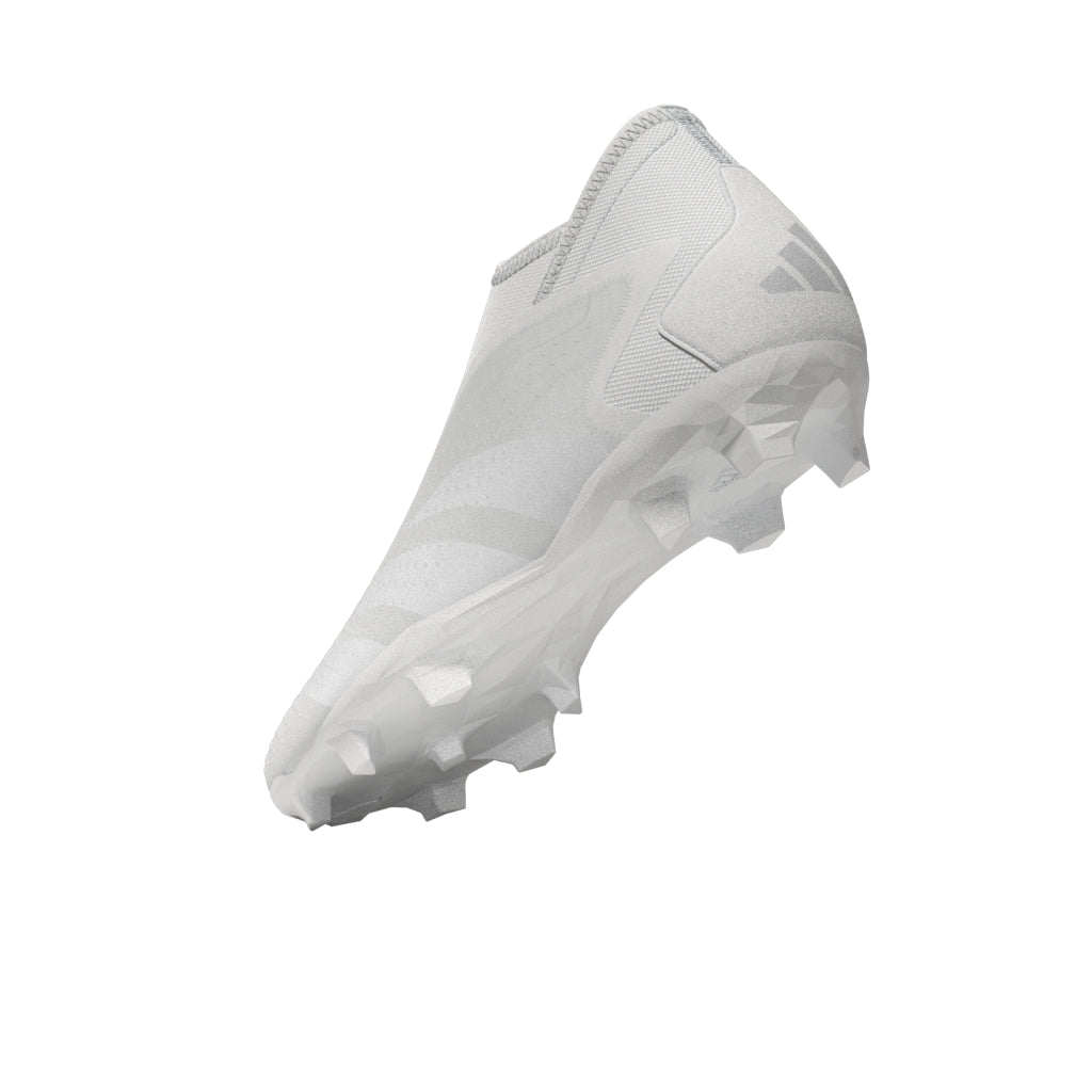 2026 New Arrival adidas Predator Accuracy.3 Laceless FG Firm Ground Soccer Cleats - White/White wholesalehk.shop