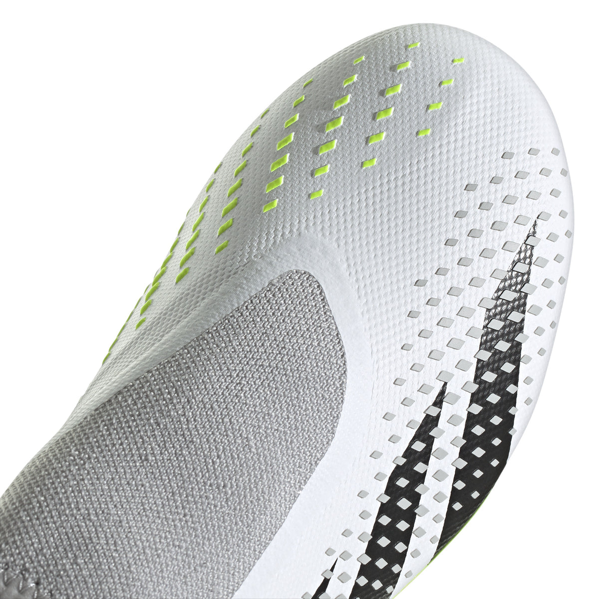 2026 New Arrival adidas Predator Accuracy.3 Laceless FG Firm Ground Soccer Cleats - Cloud White/Black/Lucid Lemon wholesalehk.shop