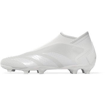 2026 New Arrival adidas Predator Accuracy.3 Laceless FG Firm Ground Soccer Cleats - White/White wholesalehk.shop