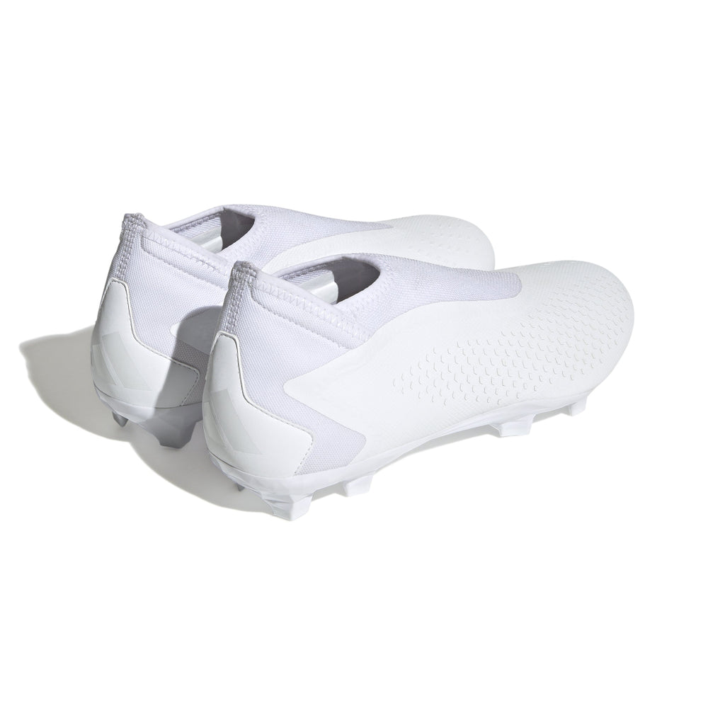 2026 New Arrival adidas Predator Accuracy.3 Laceless FG Firm Ground Soccer Cleats - White/White wholesalehk.shop