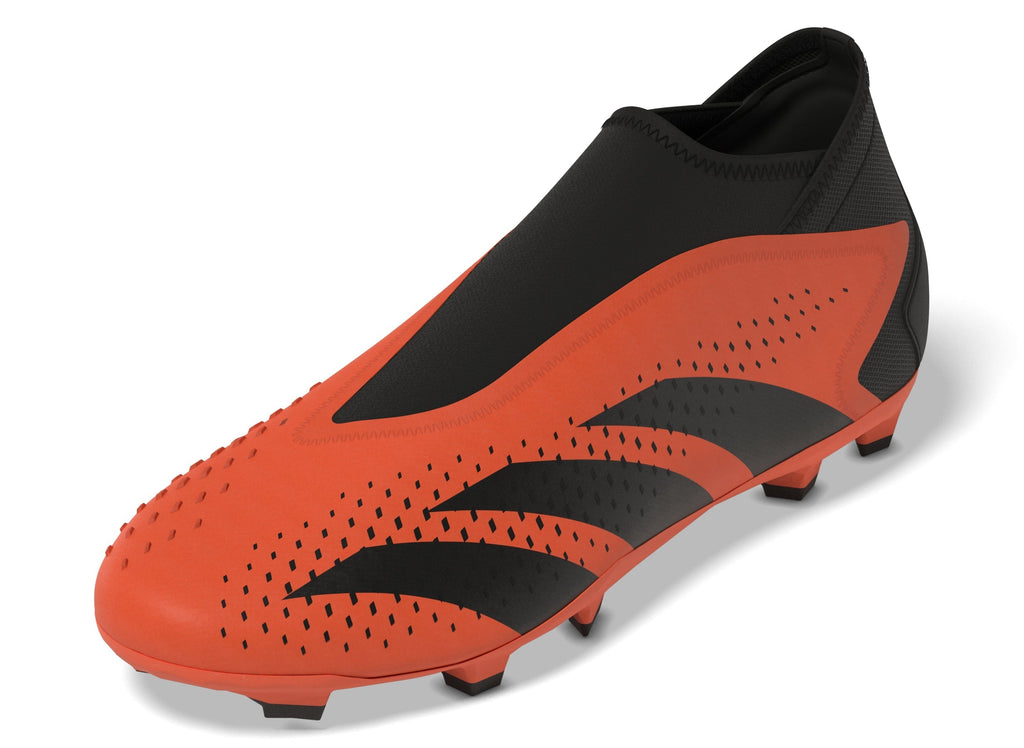2026 New Arrival adidas Predator Accuracy.3 Laceless FG Firm Ground Soccer Cleats - Solar Orange/Black/Black wholesalehk.shop