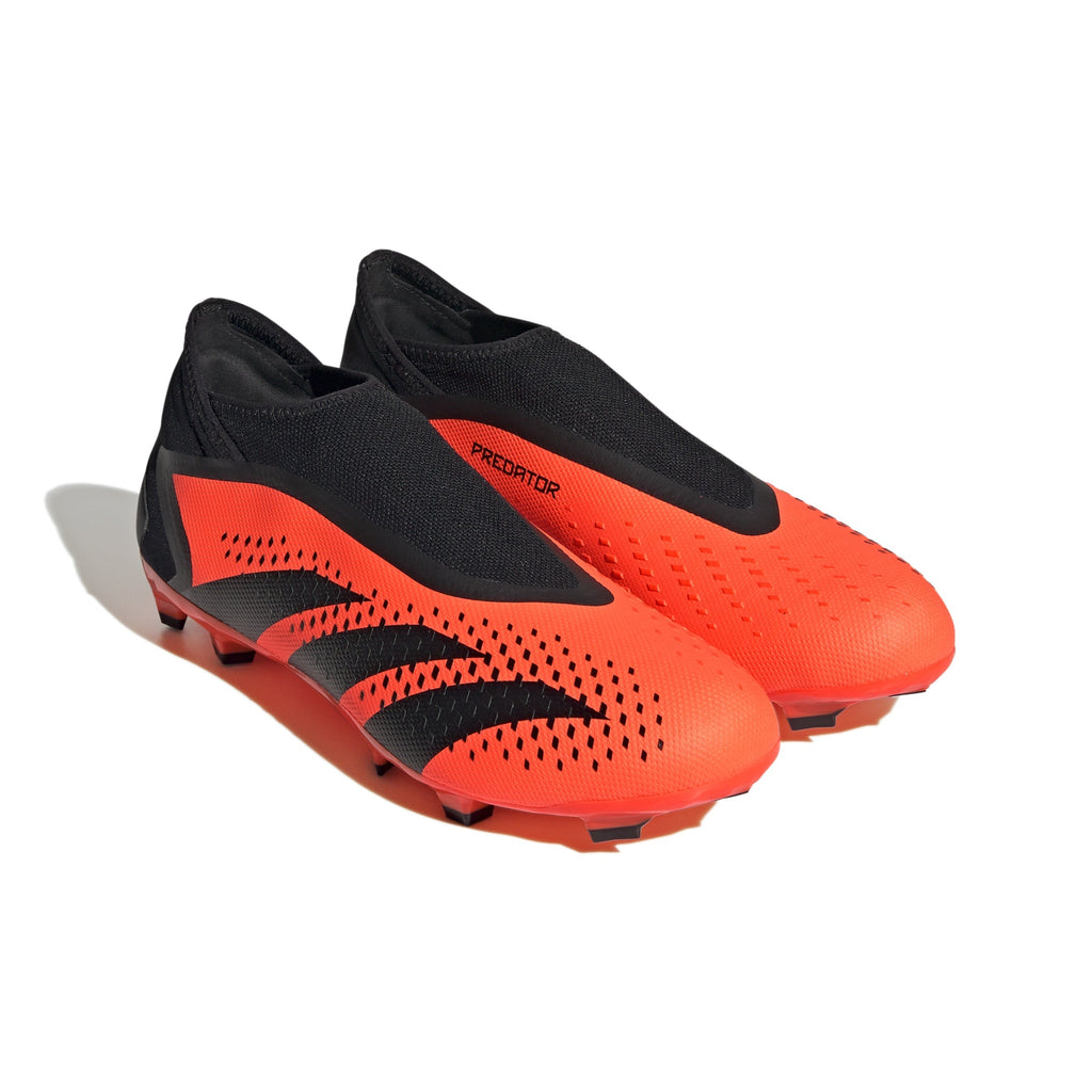 2026 New Arrival adidas Predator Accuracy.3 Laceless FG Firm Ground Soccer Cleats - Solar Orange/Black/Black wholesalehk.shop