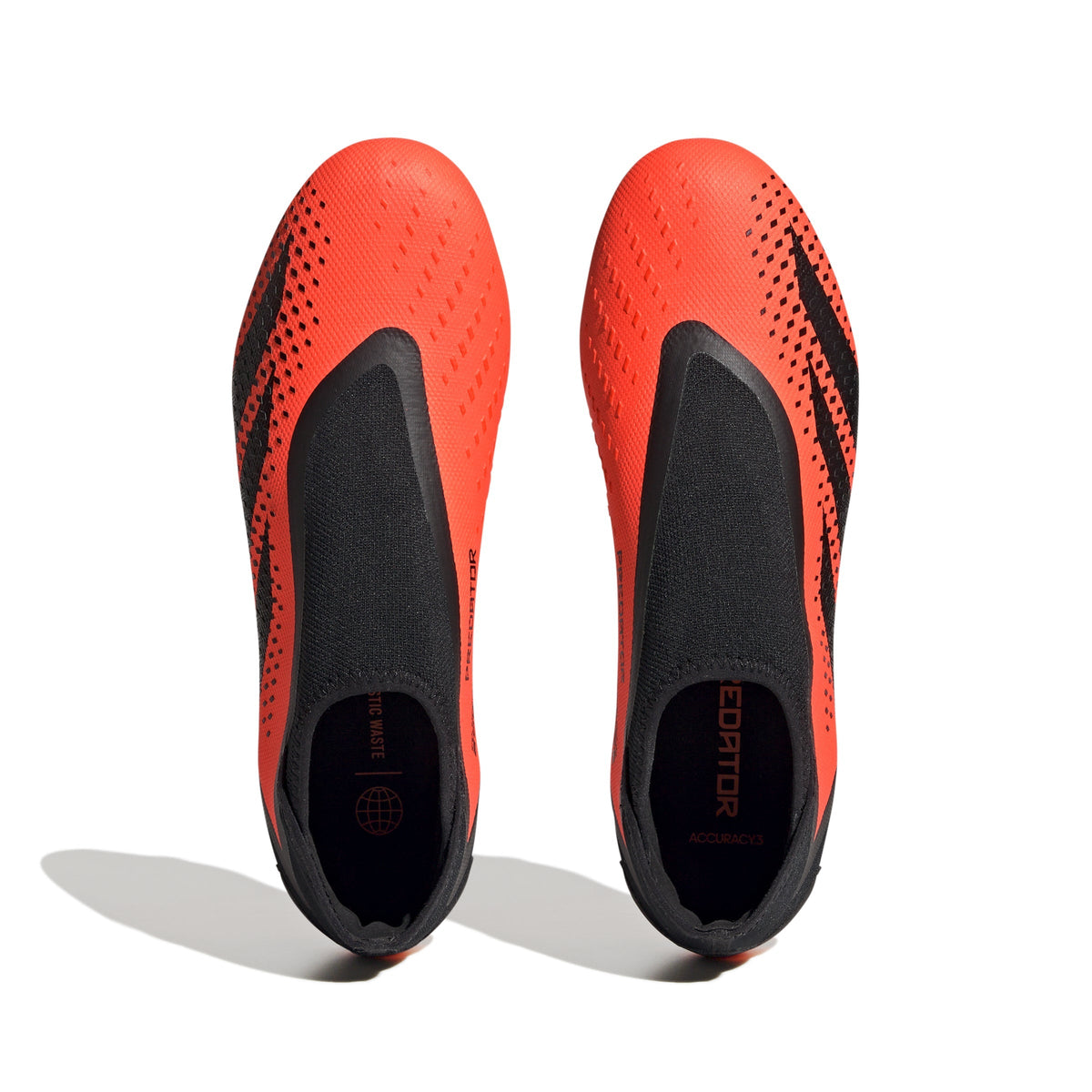 2026 New Arrival adidas Predator Accuracy.3 Laceless FG Firm Ground Soccer Cleats - Solar Orange/Black/Black wholesalehk.shop