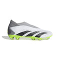 2026 New Arrival adidas Predator Accuracy.3 Laceless FG Firm Ground Soccer Cleats - Cloud White/Black/Lucid Lemon wholesalehk.shop