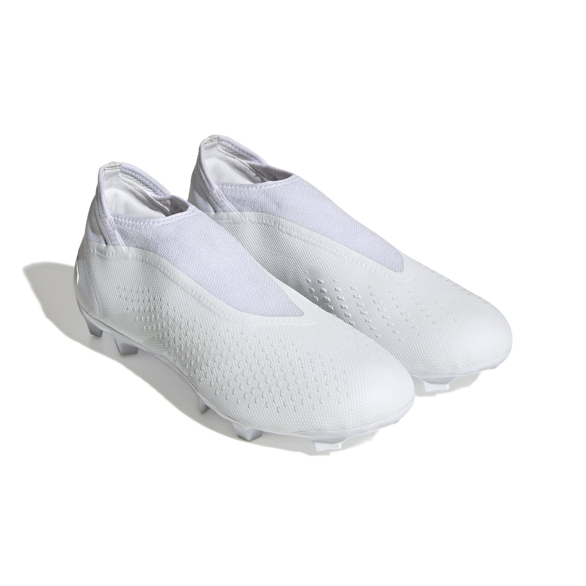 2026 New Arrival adidas Predator Accuracy.3 Laceless FG Firm Ground Soccer Cleats - White/White wholesalehk.shop