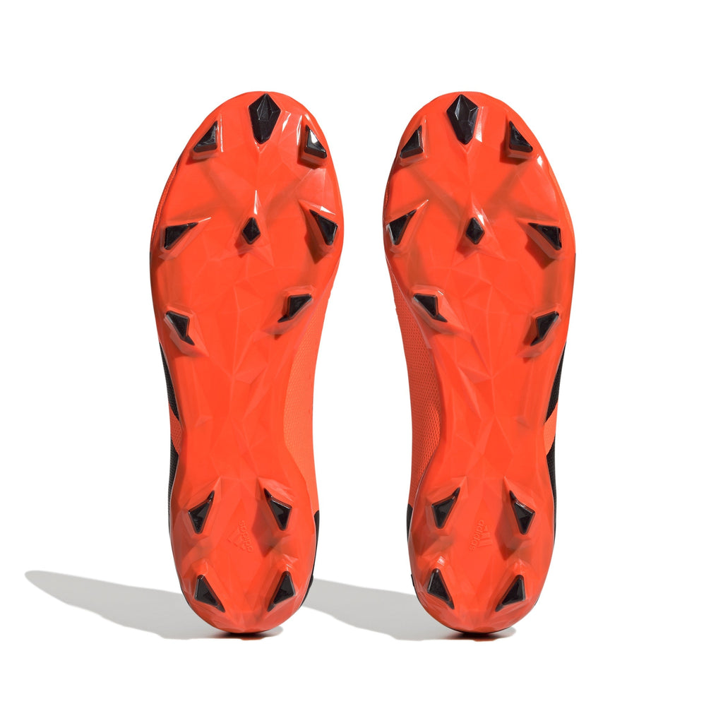 2026 New Arrival adidas Predator Accuracy.3 Laceless FG Firm Ground Soccer Cleats - Solar Orange/Black/Black wholesalehk.shop