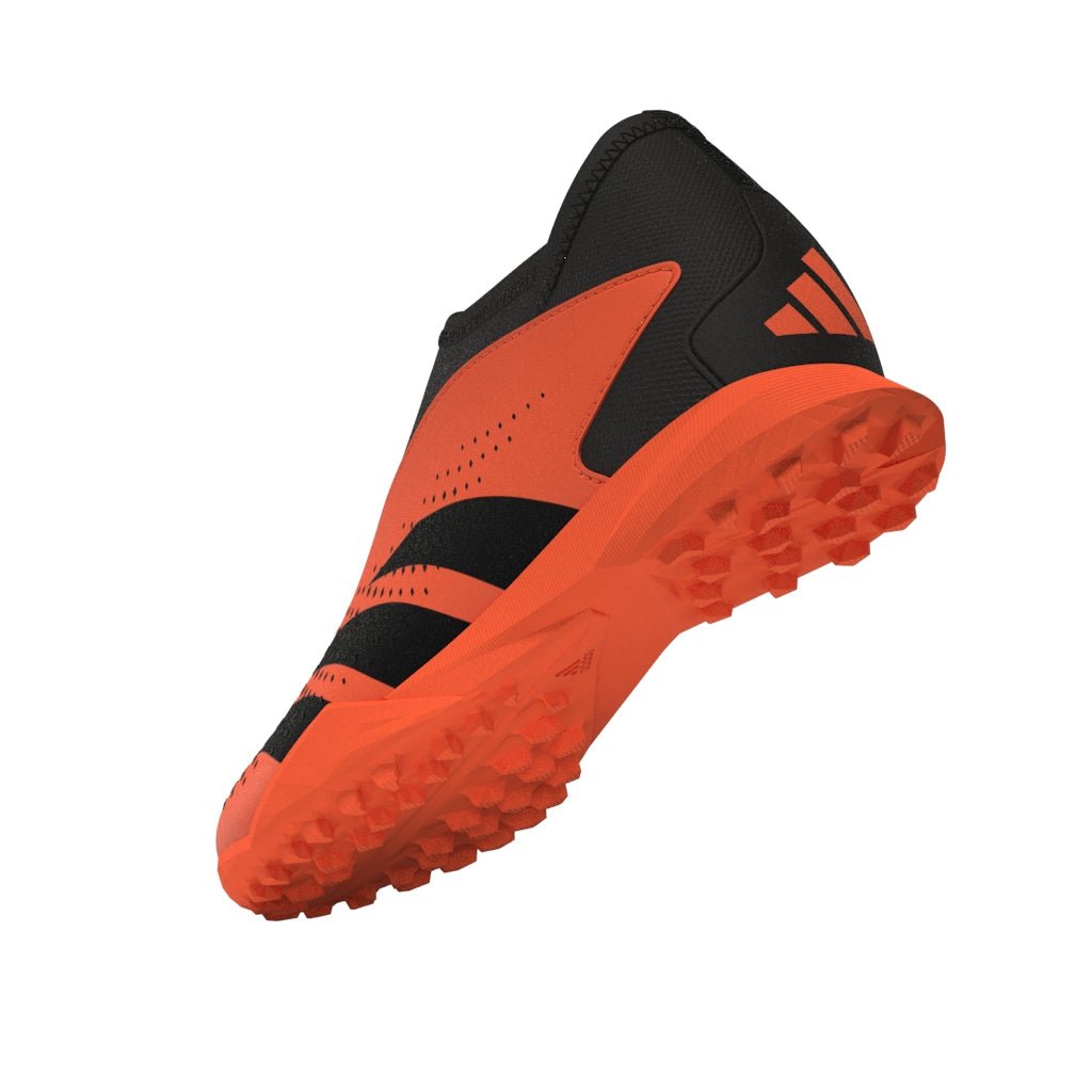 2026 New Arrival adidas Predator Accuracy.3 Laceless TF Turf Youth Soccer Cleats - Solar Orange/Black wholesalehk.shop