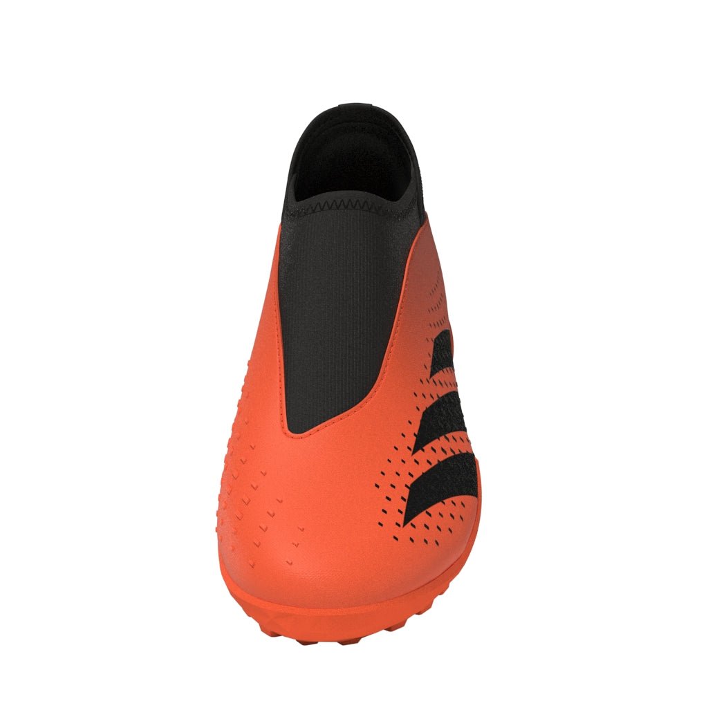 2026 New Arrival adidas Predator Accuracy.3 Laceless TF Turf Youth Soccer Cleats - Solar Orange/Black wholesalehk.shop