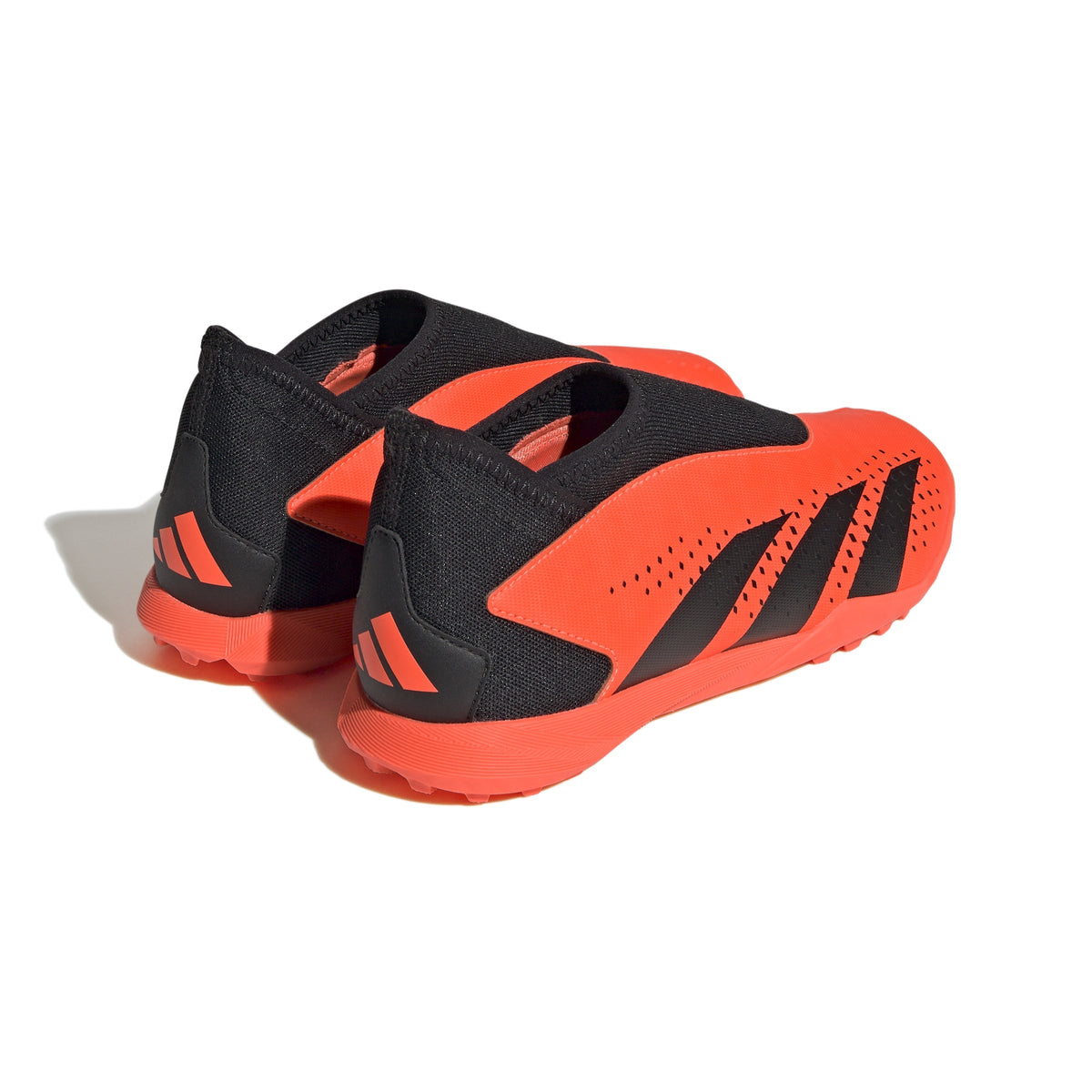 2026 New Arrival adidas Predator Accuracy.3 Laceless TF Turf Youth Soccer Cleats - Solar Orange/Black wholesalehk.shop