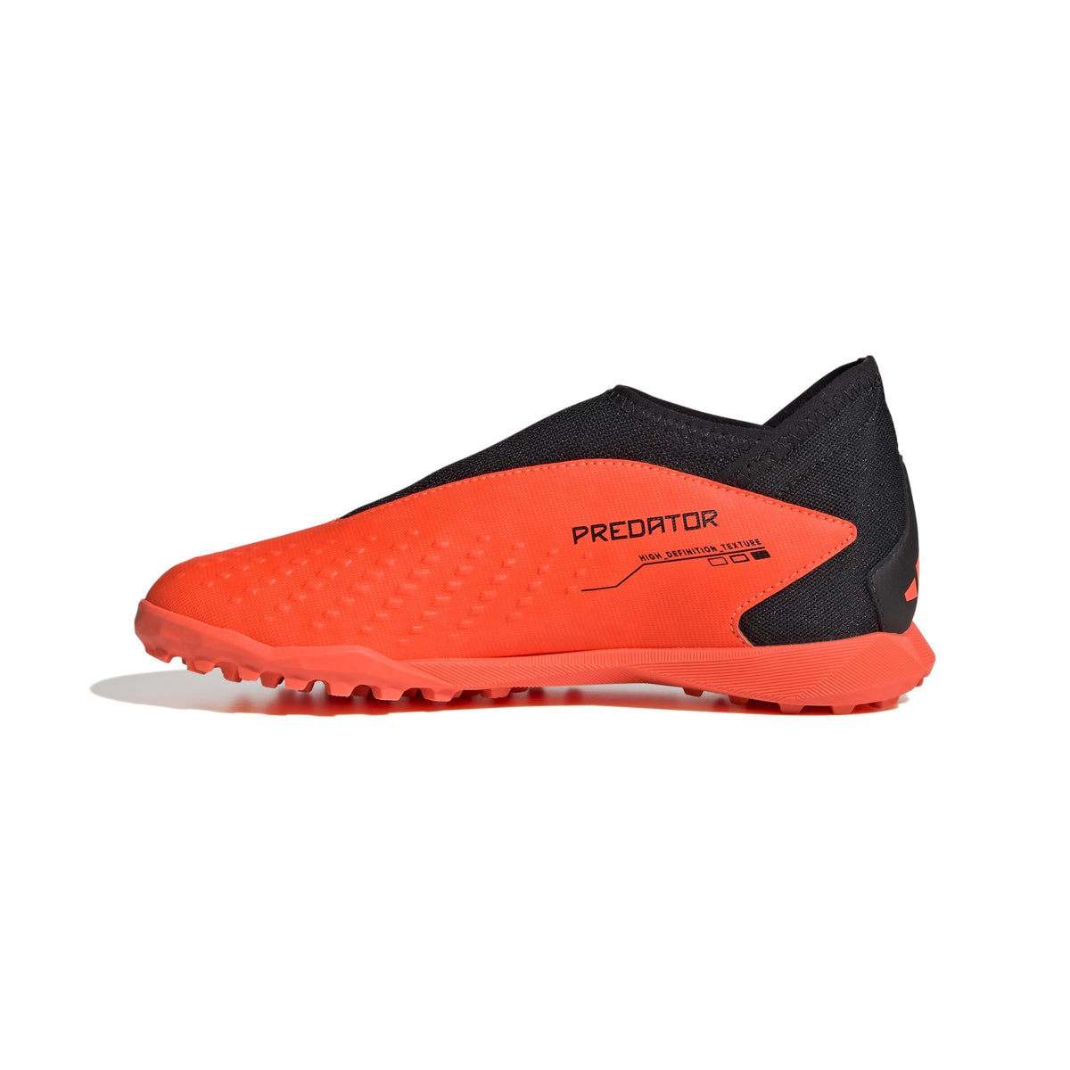 2026 New Arrival adidas Predator Accuracy.3 Laceless TF Turf Youth Soccer Cleats - Solar Orange/Black wholesalehk.shop